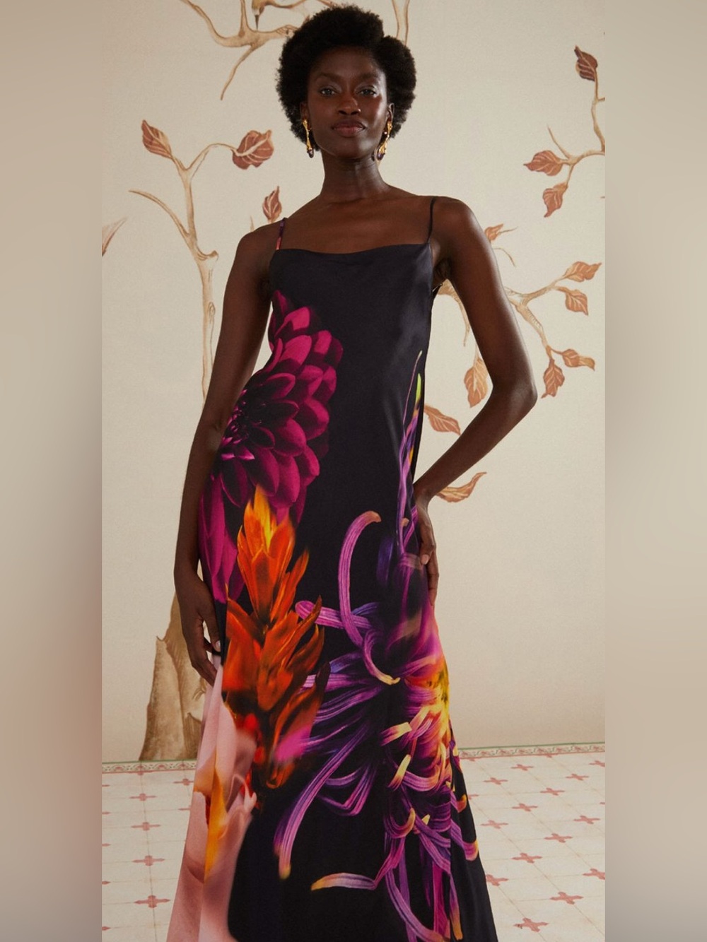 Floral Slip Maxi Dress by Farm Rio